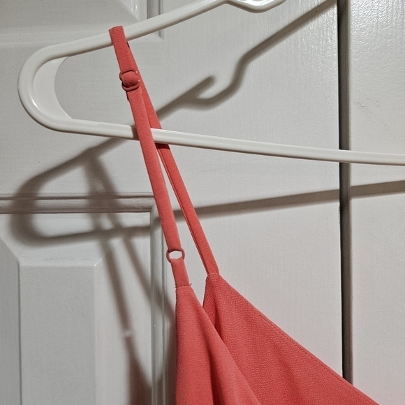 ARITZIA Babaton Casimir Dress Sleeveless V-Neck Coral Pink Size XS - Picture 7 of 10